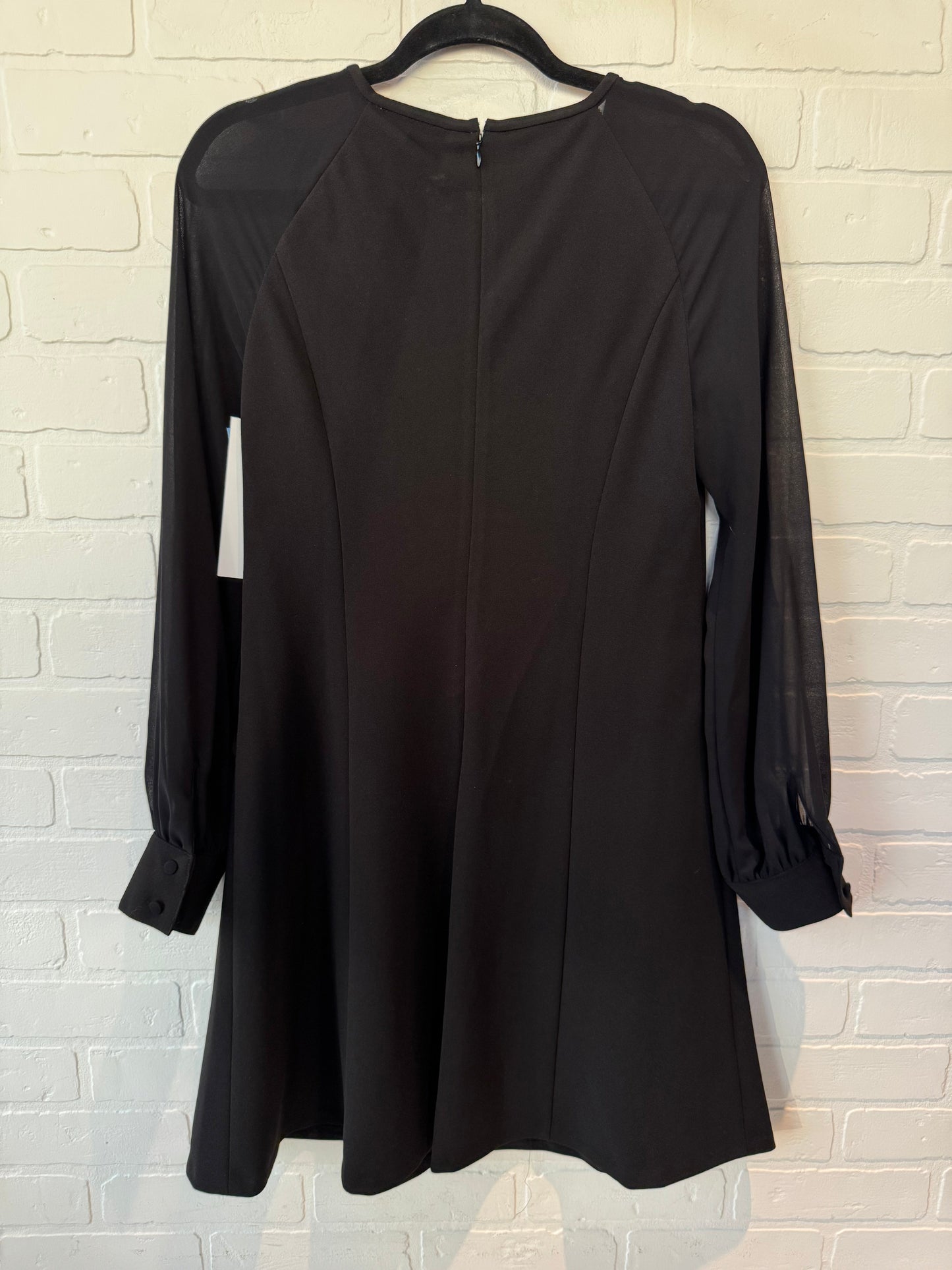 Dress Party Midi By Calvin Klein In Black, Size: Medium