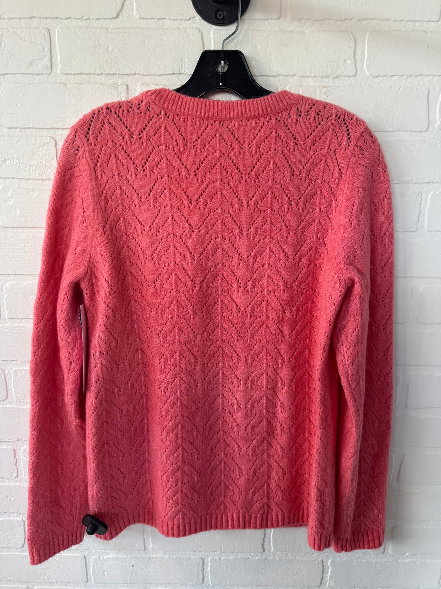 Sweater By Talbots In Orange, Size: L