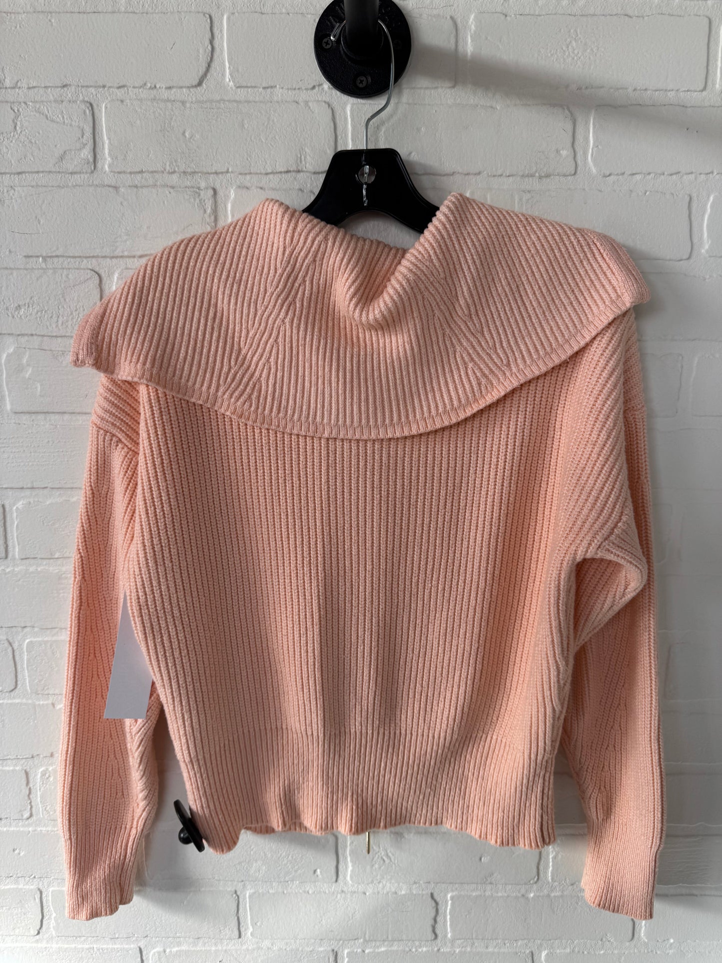 Sweater Cardigan By White House Black Market In Peach, Size: M