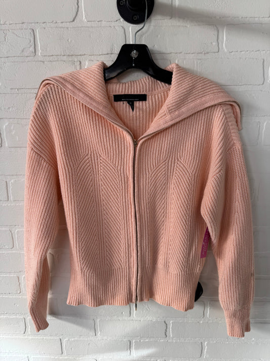 Sweater Cardigan By White House Black Market In Peach, Size: M