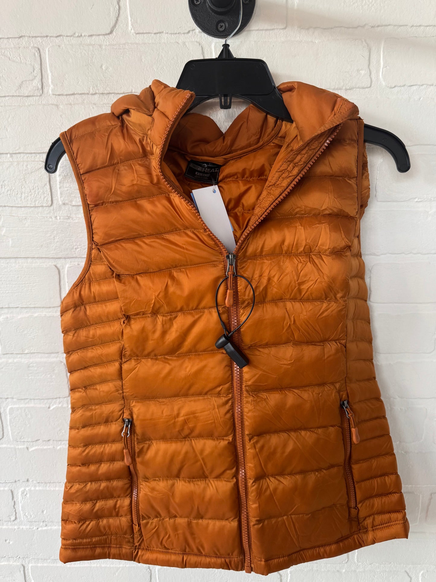 Vest Puffer & Quilted By 32 Degrees In Orange, Size: Xs