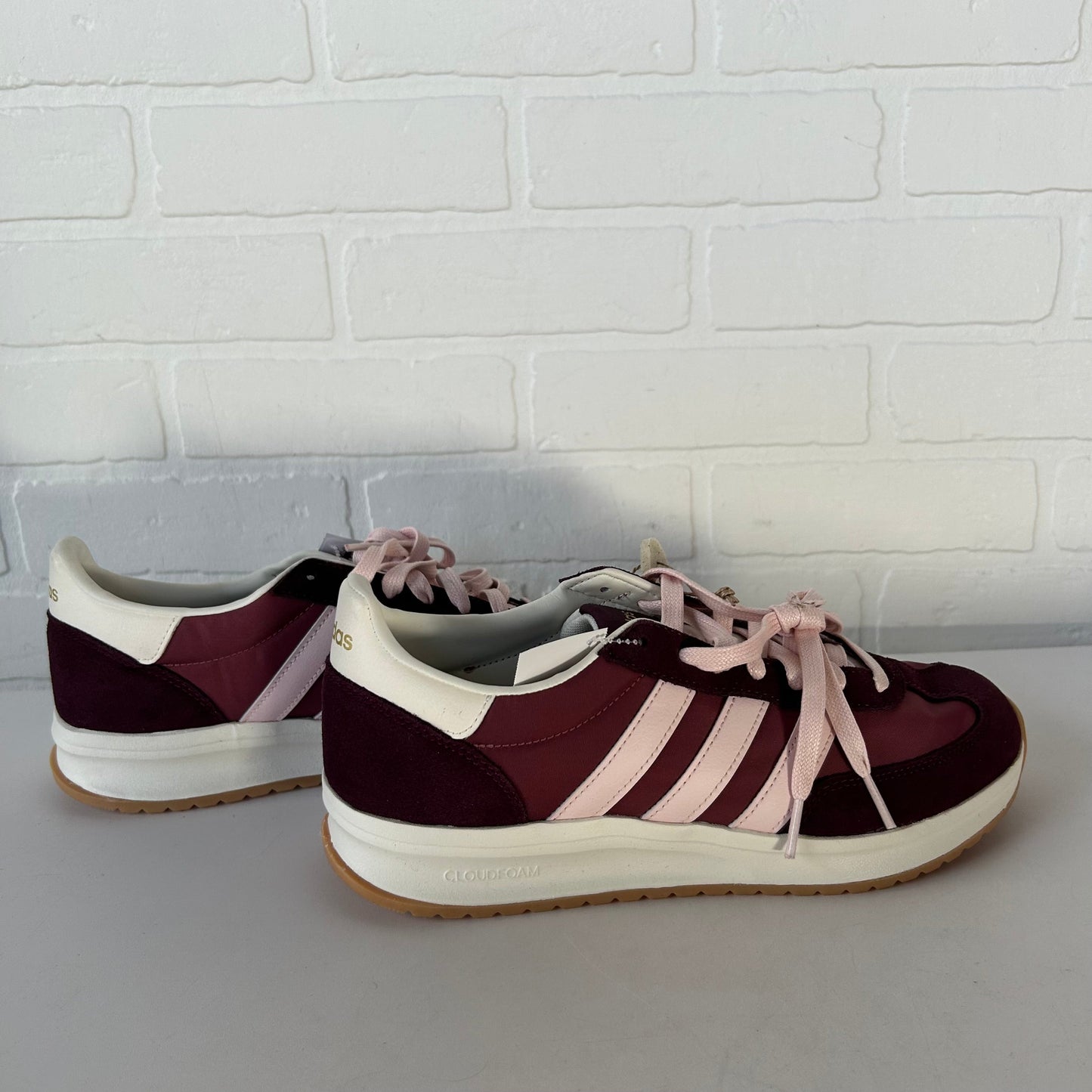 Shoes Sneakers By Adidas In Pink & Red, Size: 10