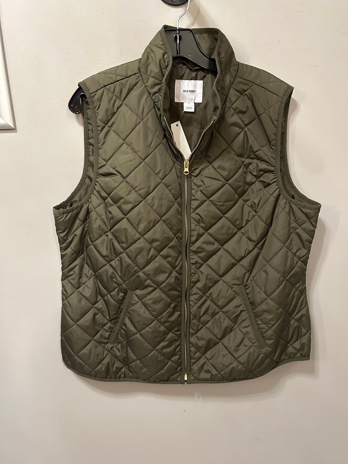 Vest Puffer & Quilted By Old Navy In Green, Size: Xl