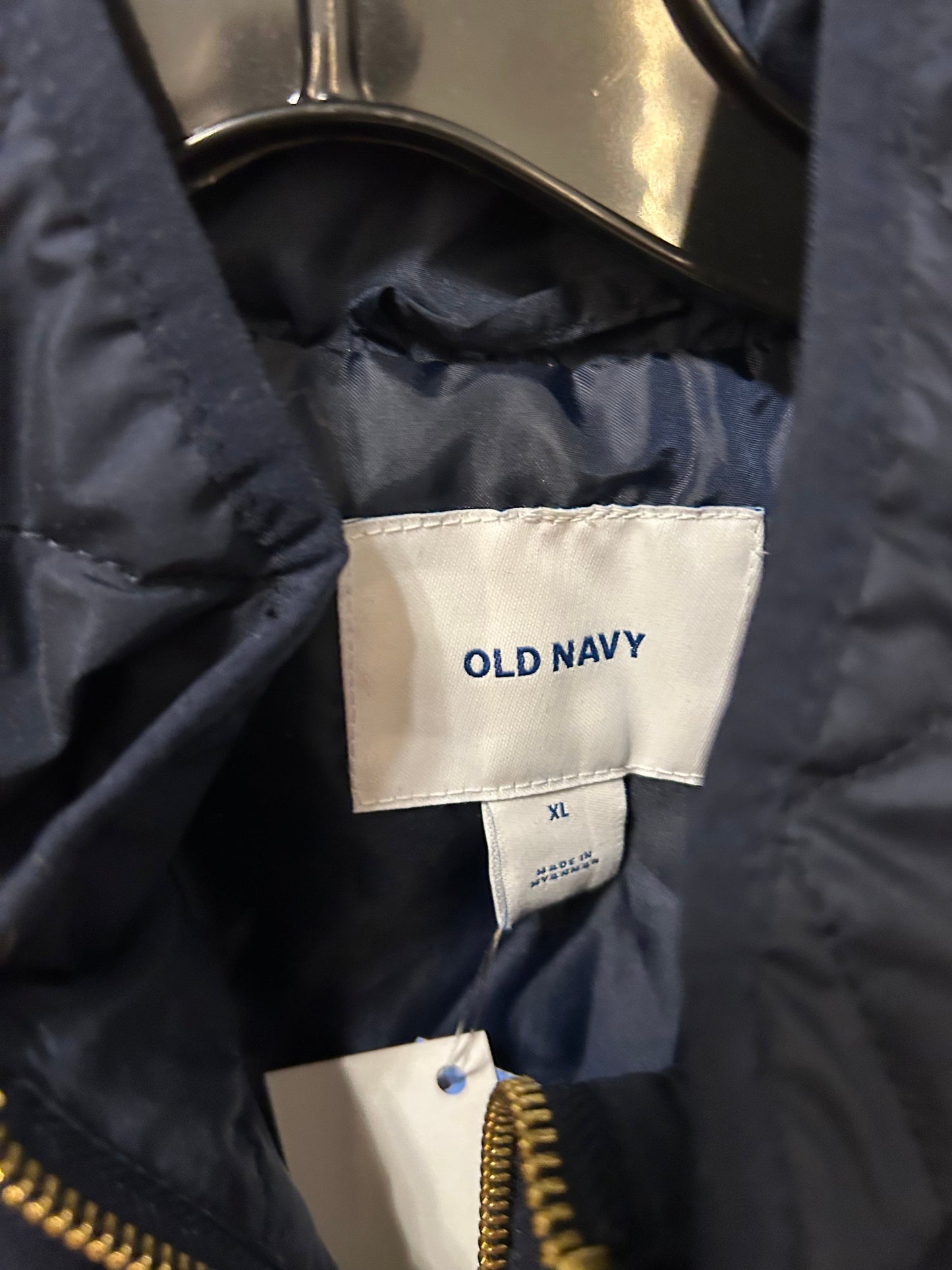 Vest Puffer & Quilted By Old Navy In Navy, Size: Xl