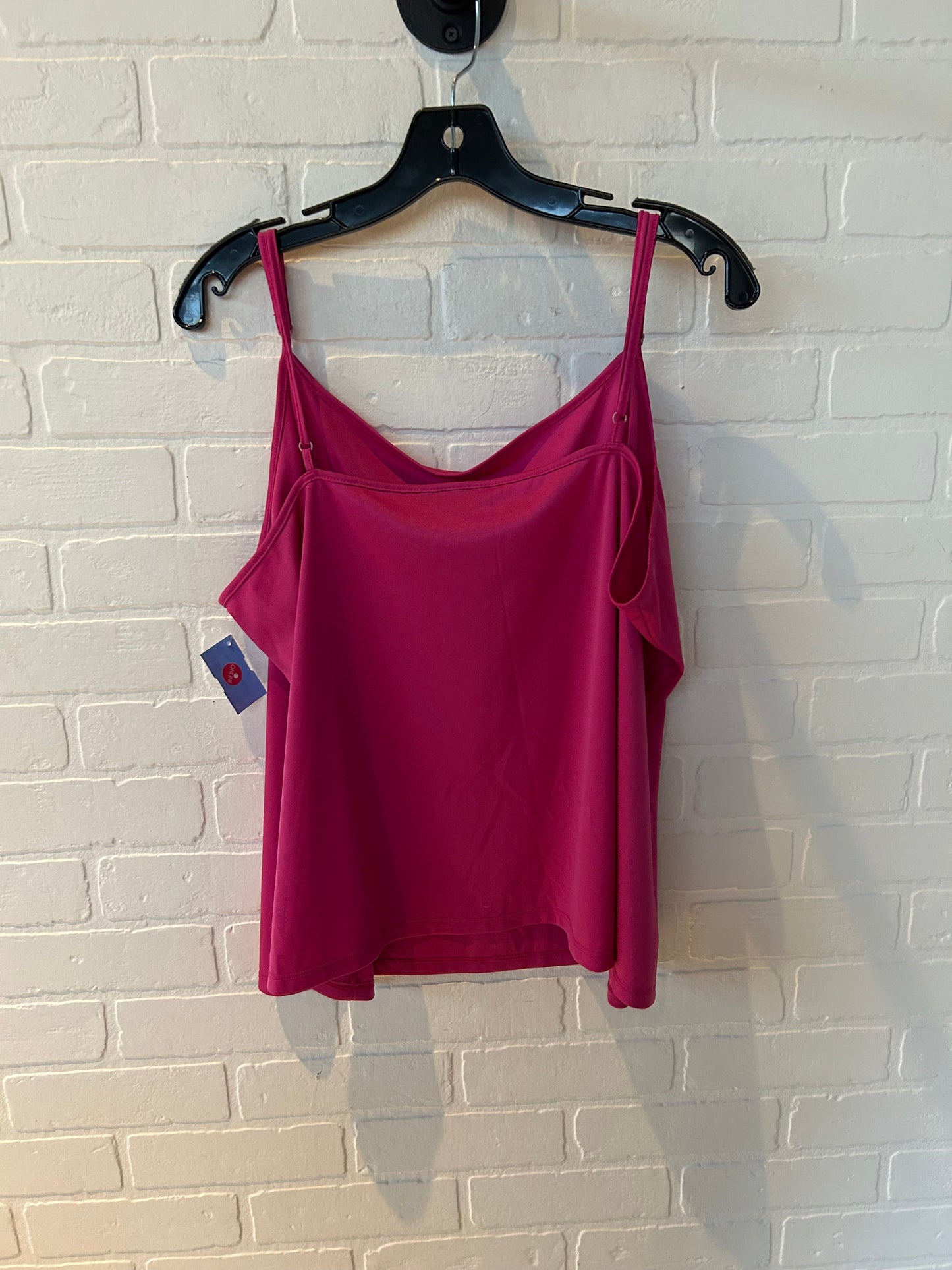 Top Cami By Apt 9 In Pink, Size: 2x