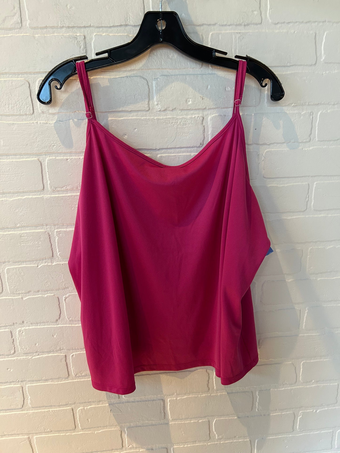 Top Cami By Apt 9 In Pink, Size: 2x