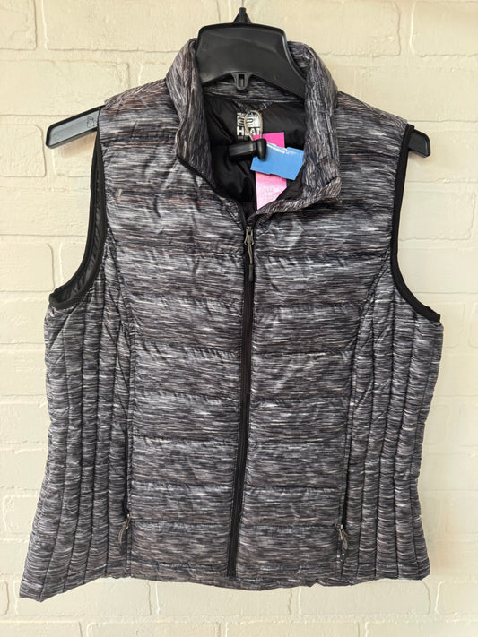 Athletic Jacket By Saucony In Grey & Pink, Size: L