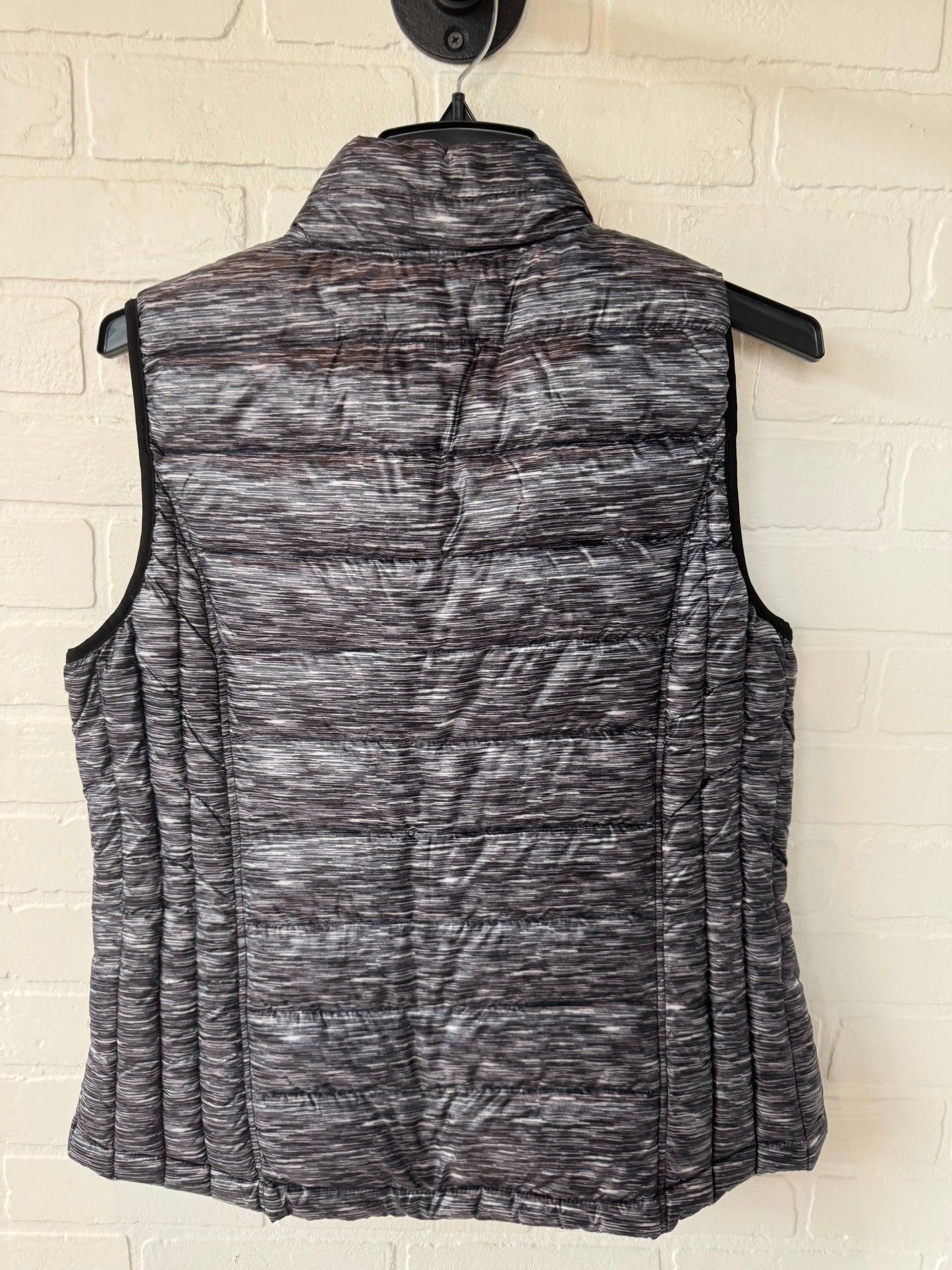 Vest Puffer & Quilted By 32 Degrees In Black & Grey, Size: L