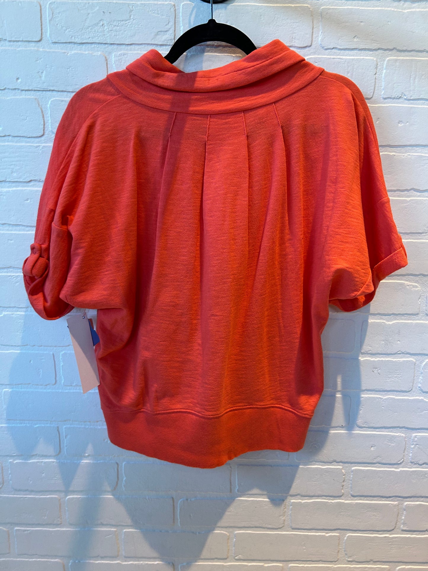 Jacket Shirt By Gapfit In Orange, Size: S