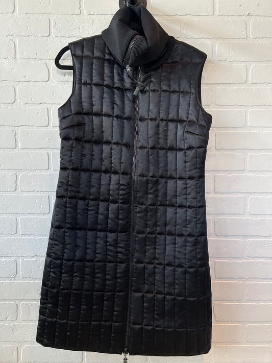 Vest Puffer & Quilted By MONIQUE LHUILLIER In Black, Size: M