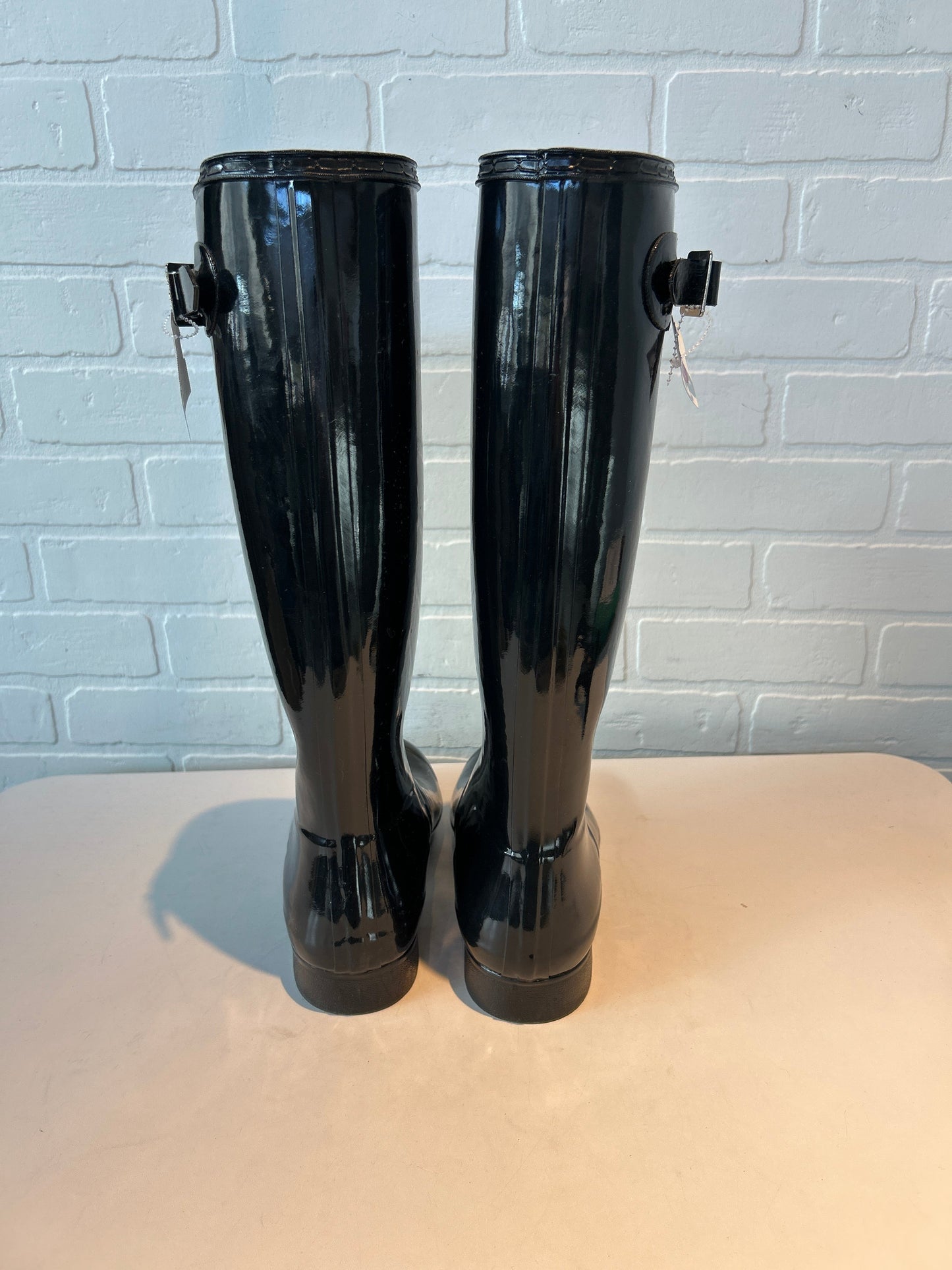 Boots Rain By Hunter In Black, Size: 8