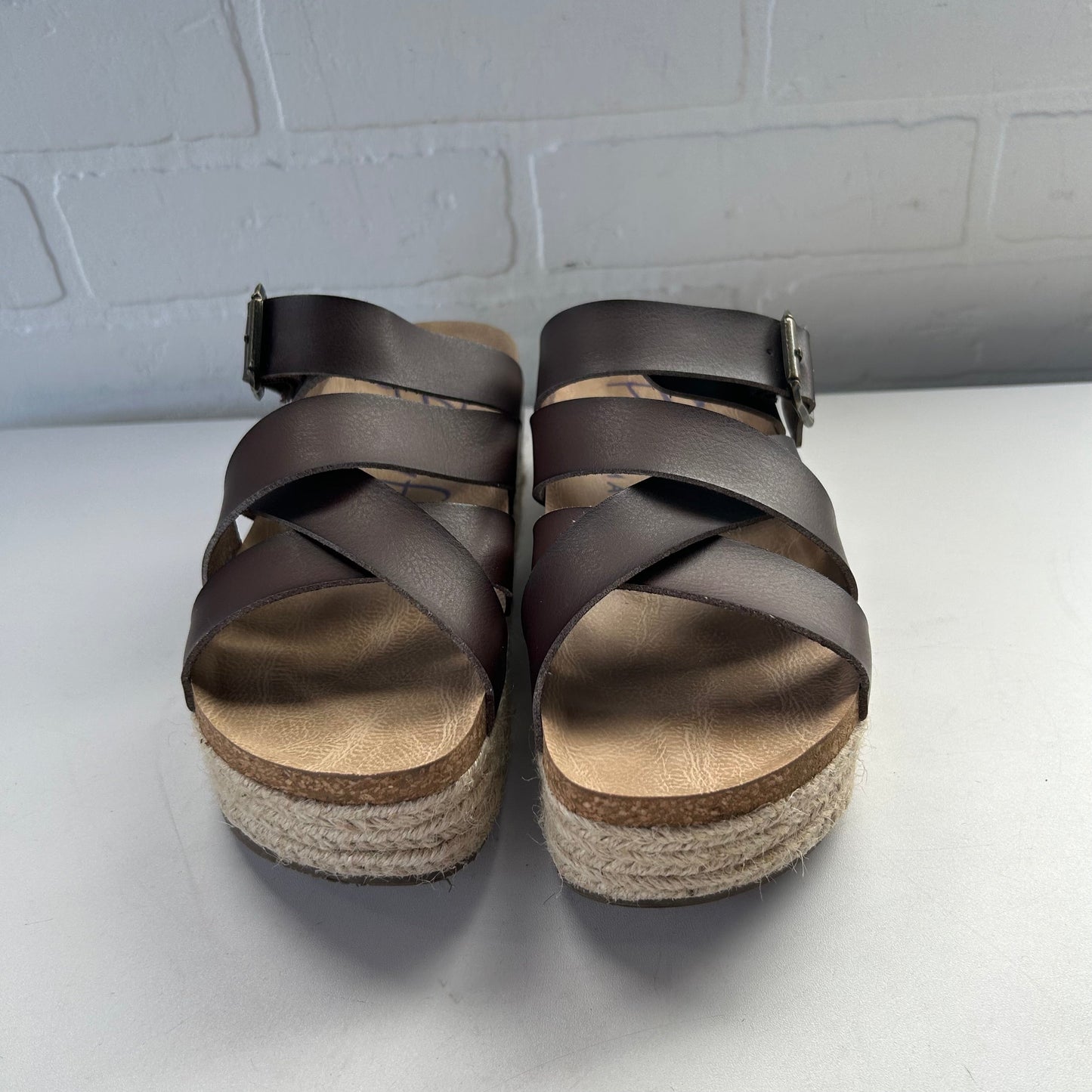 Sandals Flats By Blowfish In Brown, Size: 6.5