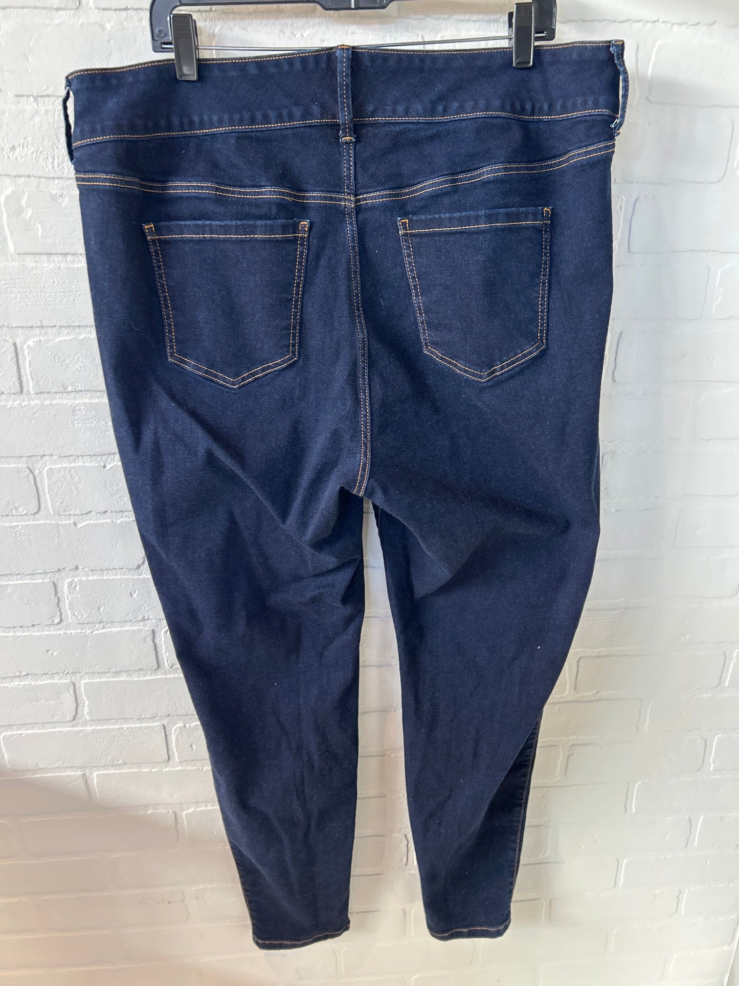 Jeans Jeggings By Torrid In Blue Denim, Size: 20