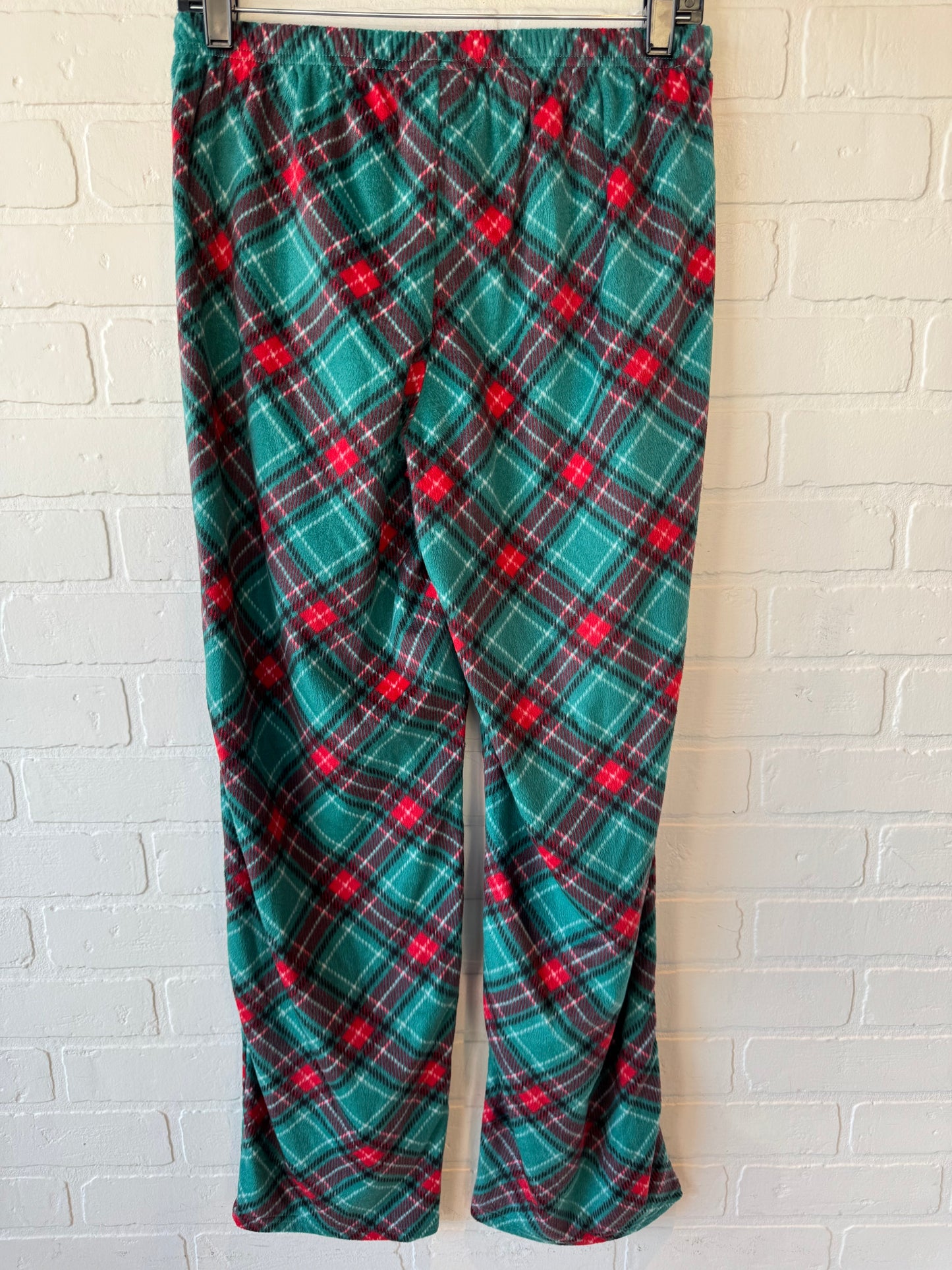 Pajama Pants By Croft And Barrow In Green & Red, Size: S