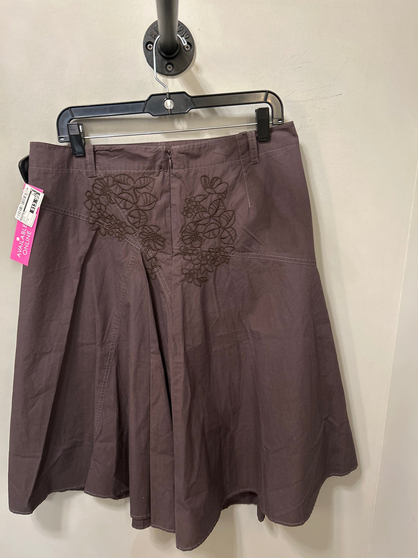 Skirt Midi By Athleta In Brown, Size: 8