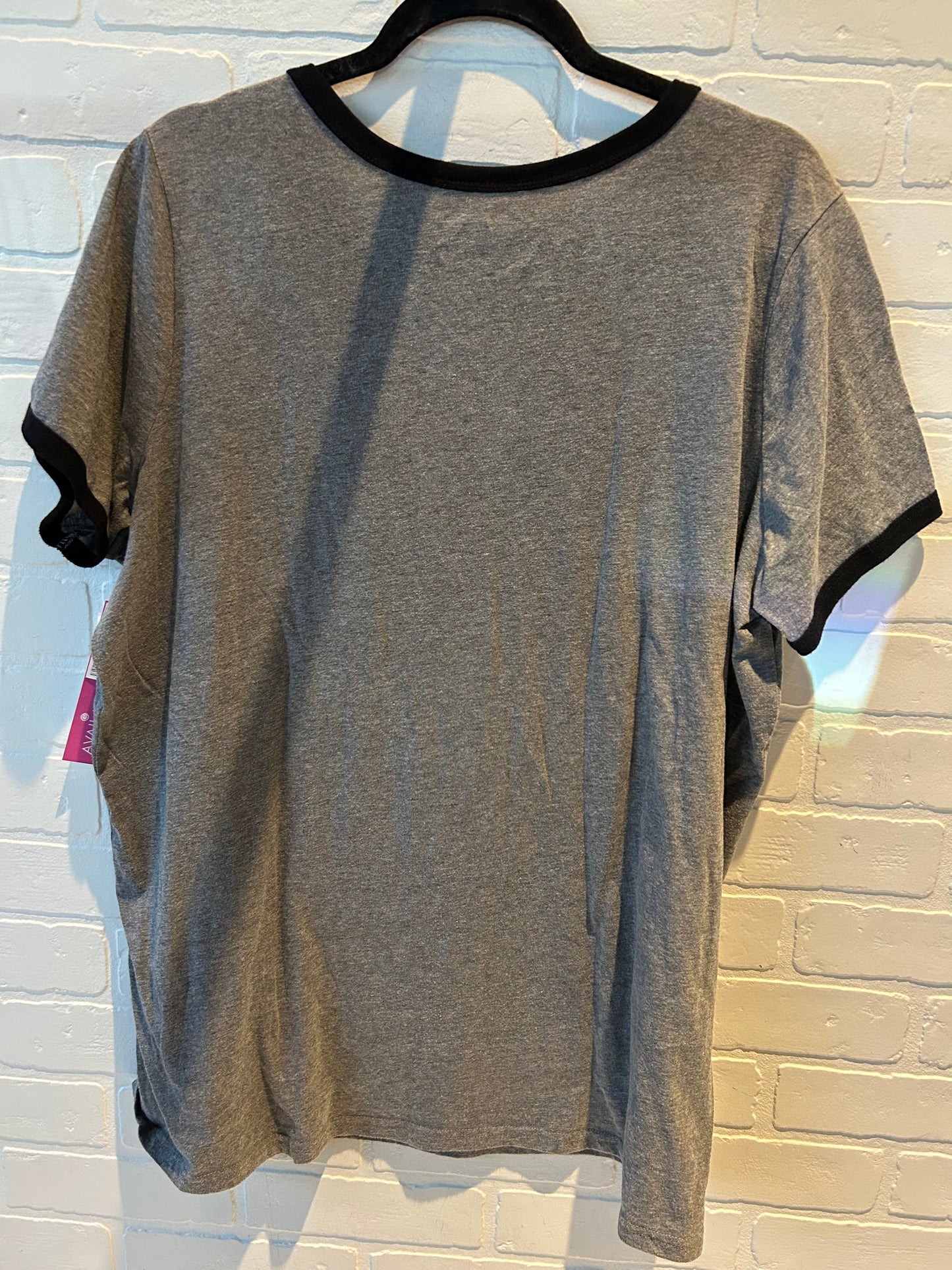 Top Short Sleeve Basic By star wars In Grey, Size: 2x