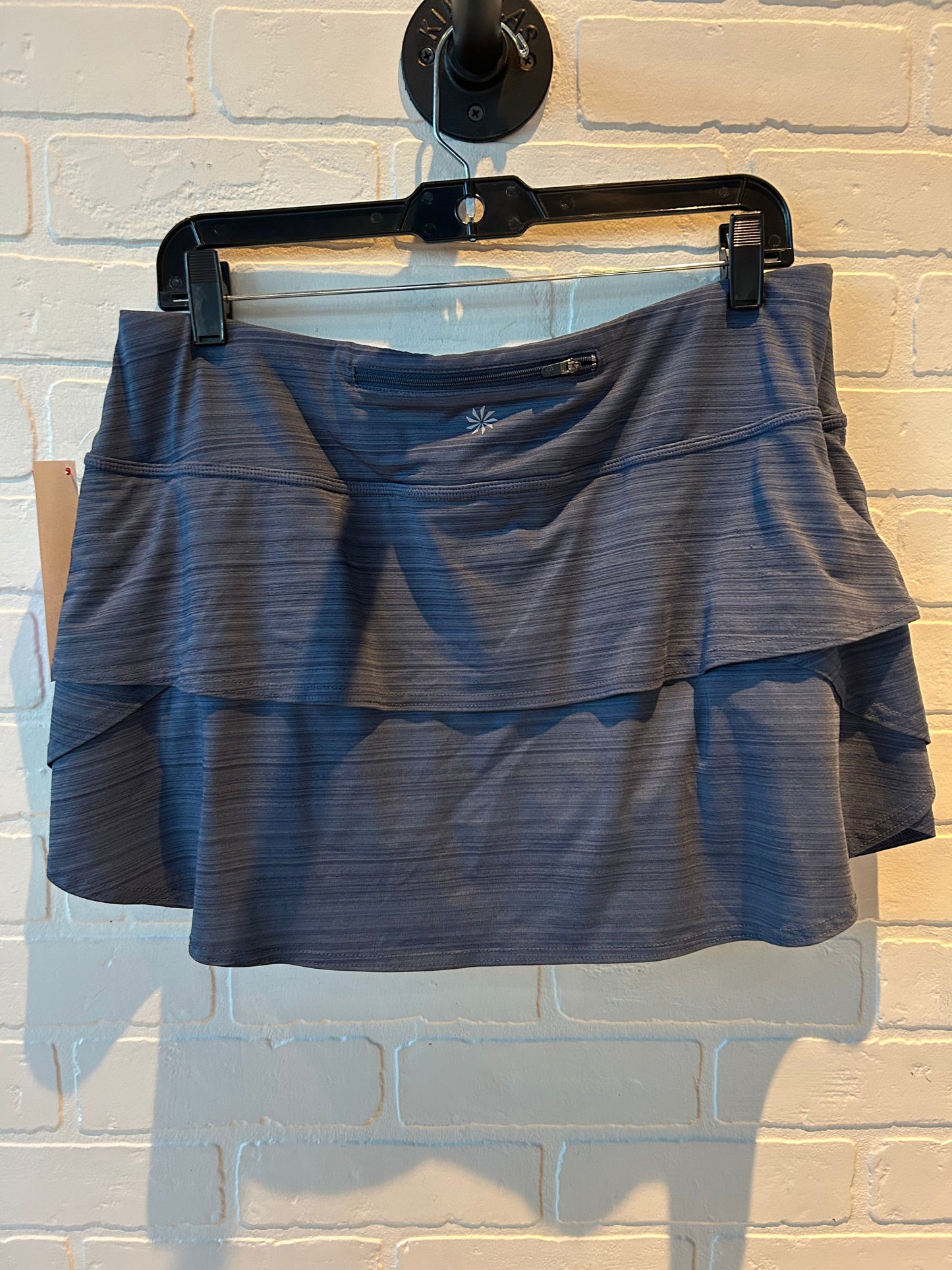 Athletic Skort By Athleta In Blue, Size: 12