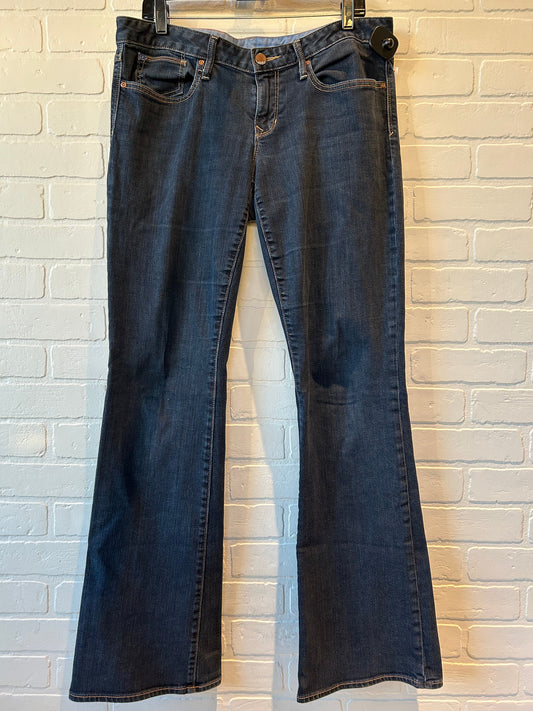 Jeans Boot Cut By Gap In Blue Denim, Size: 12l