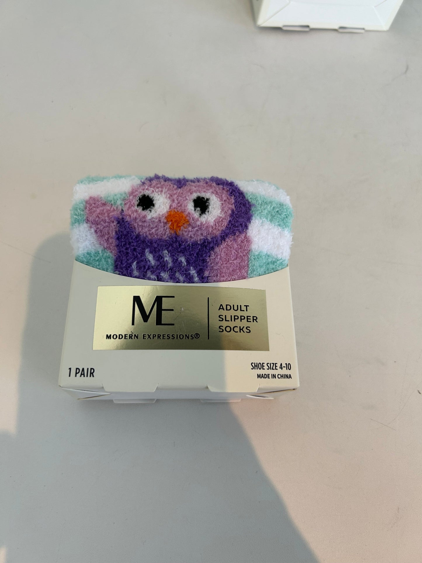 Socks By Clothes Mentor In Green & Purple, Size: 0