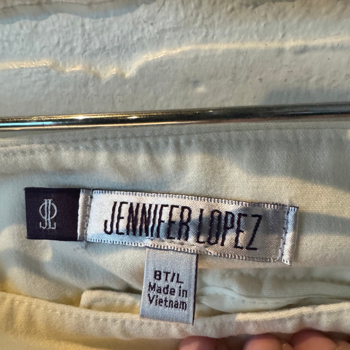 Pants Dress By Jennifer Lopez In Cream, Size: 8l