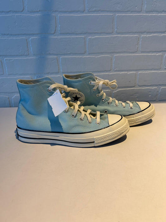 Shoes Sneakers By Converse In Blue & White, Size: 9