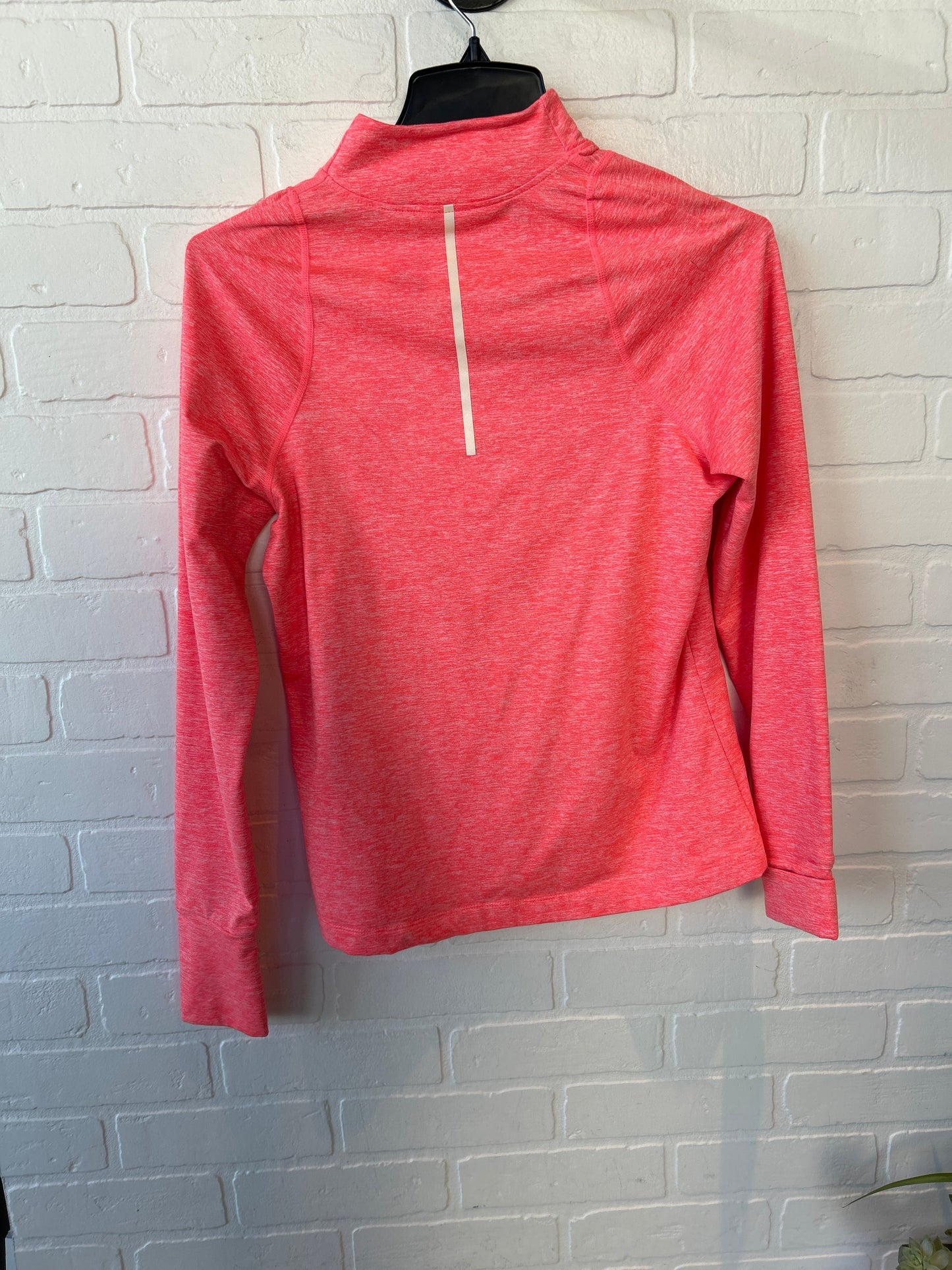 Athletic Jacket By Asics In Orange & Pink, Size: Xs