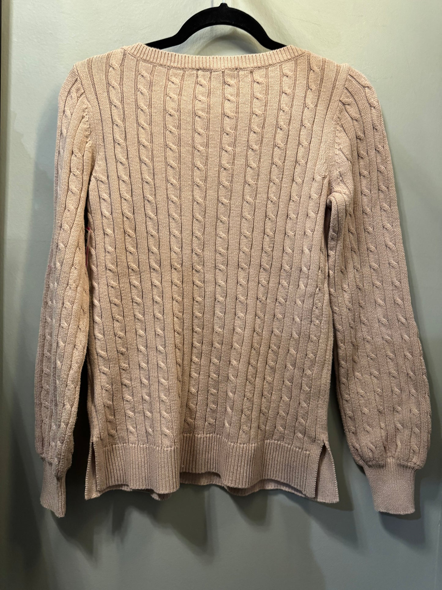 Sweater By Lauren By Ralph Lauren In Pink, Size: M