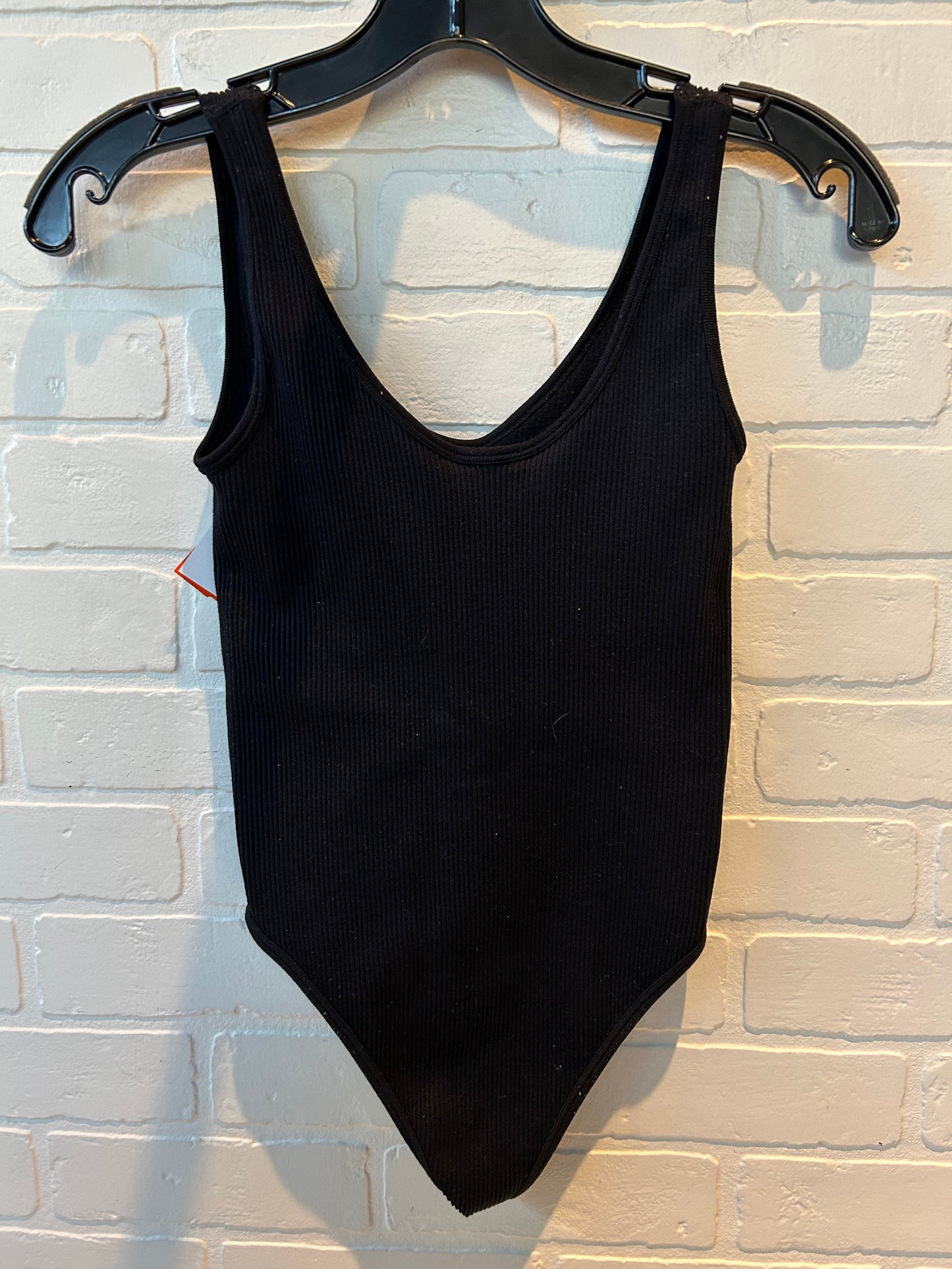 Bodysuit By Zara In Black, Size: Xs