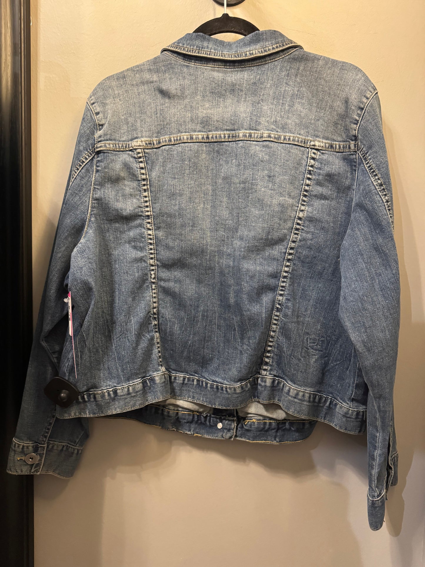 Jacket Denim By Lane Bryant In Blue Denim, Size: 2x