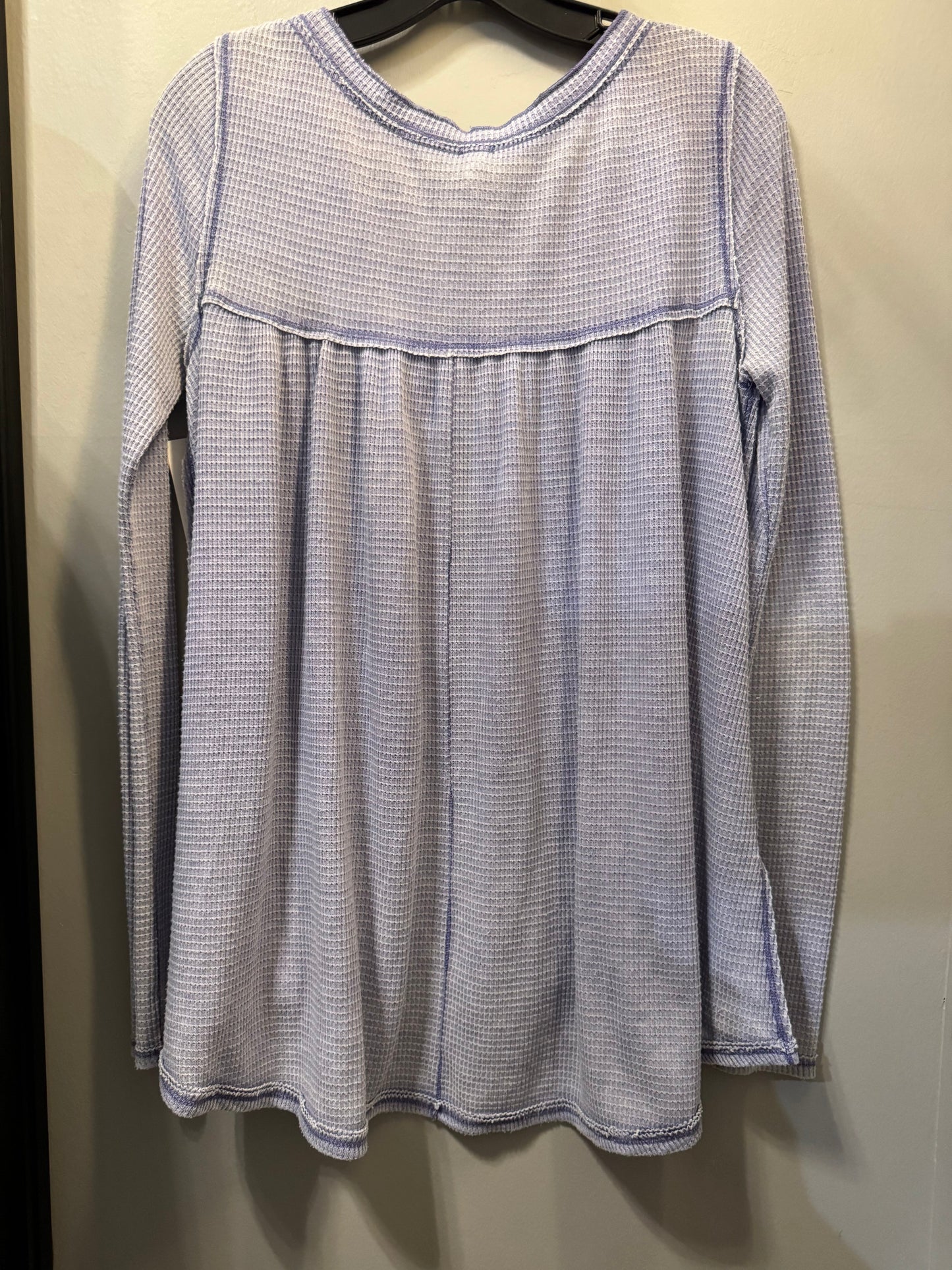 Top Long Sleeve By We The Free In Purple, Size: S