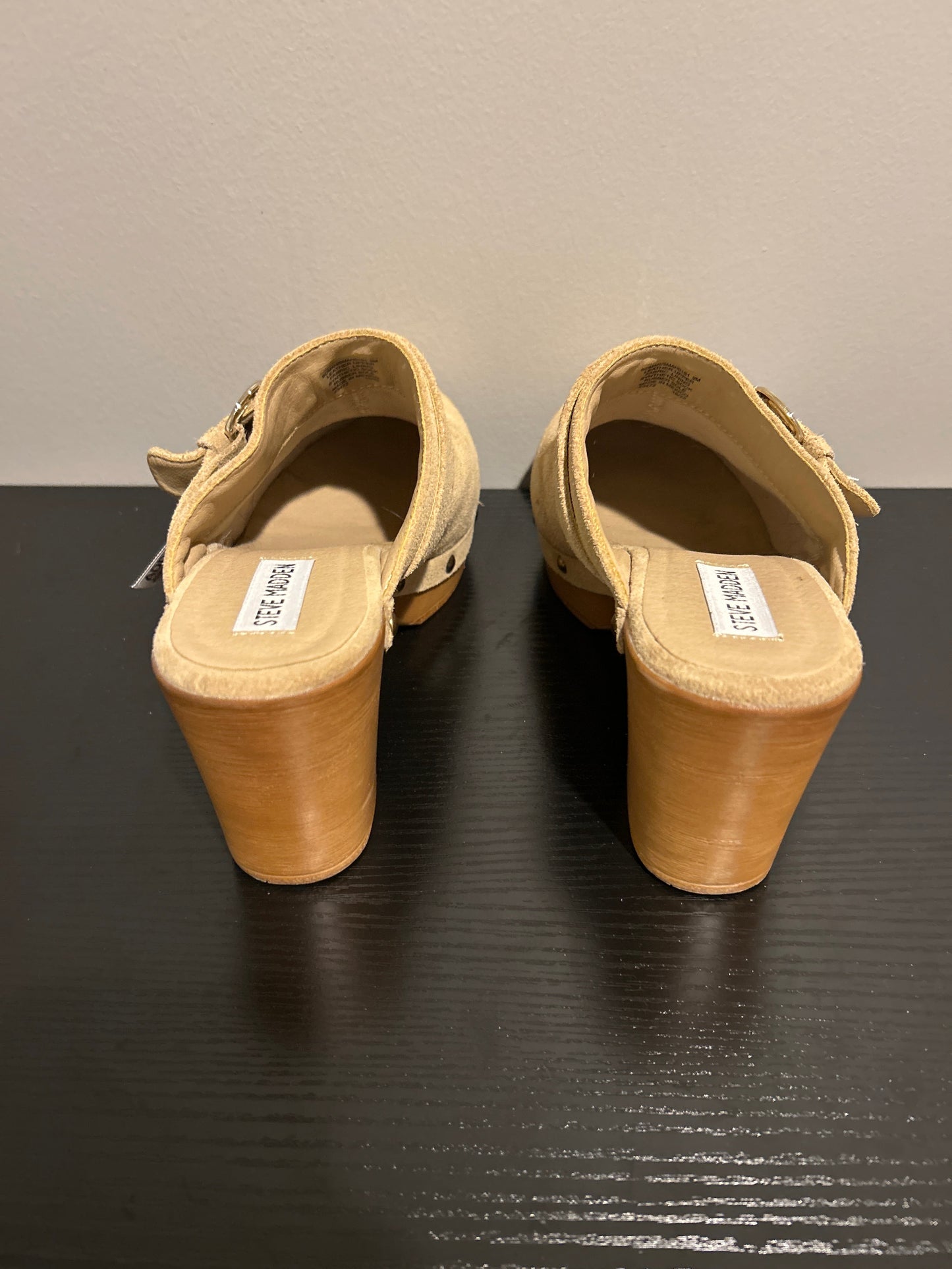 Shoes Heels Block By Steve Madden In Tan, Size: 9