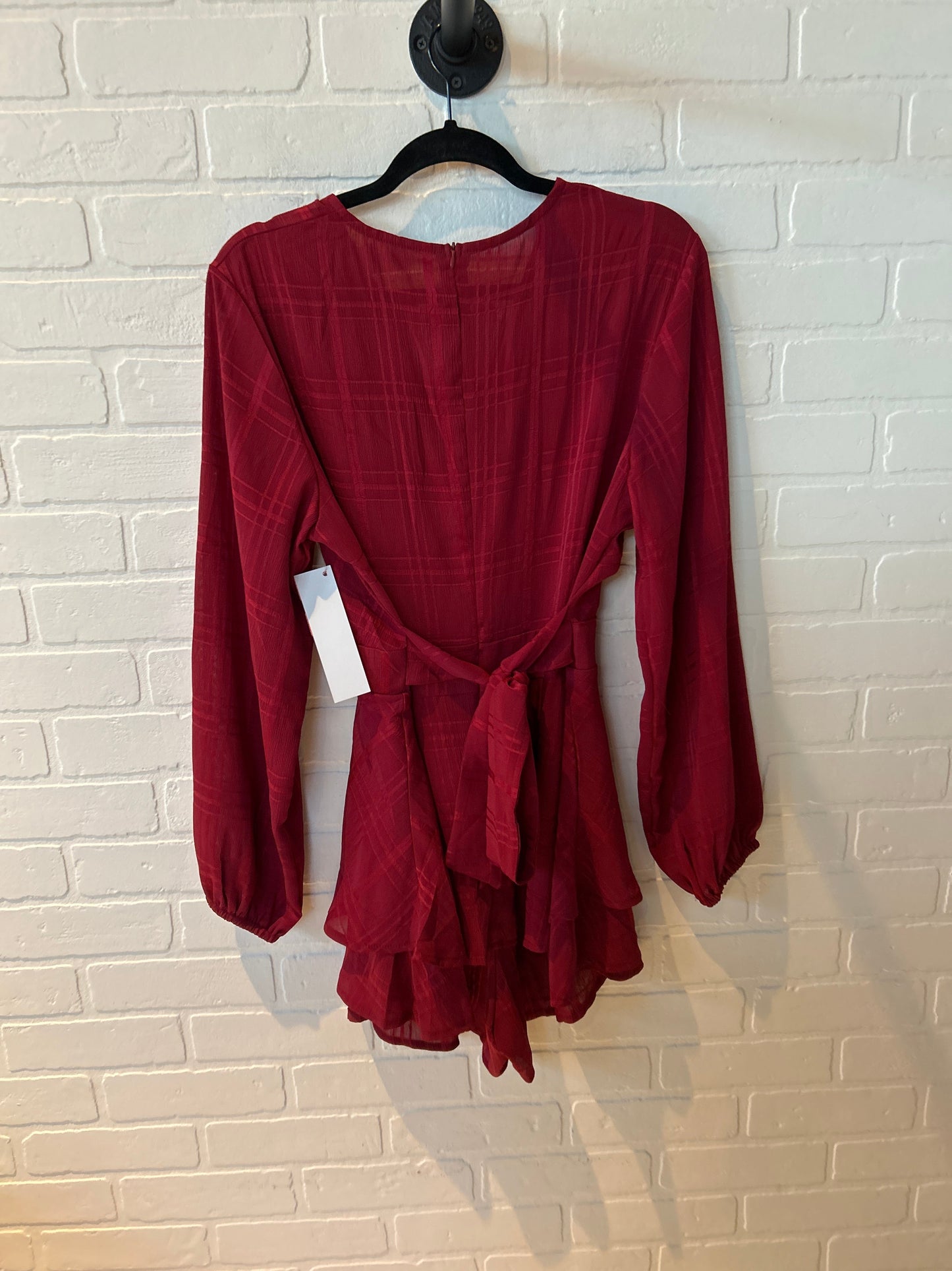 Romper By Cme In Red, Size: M