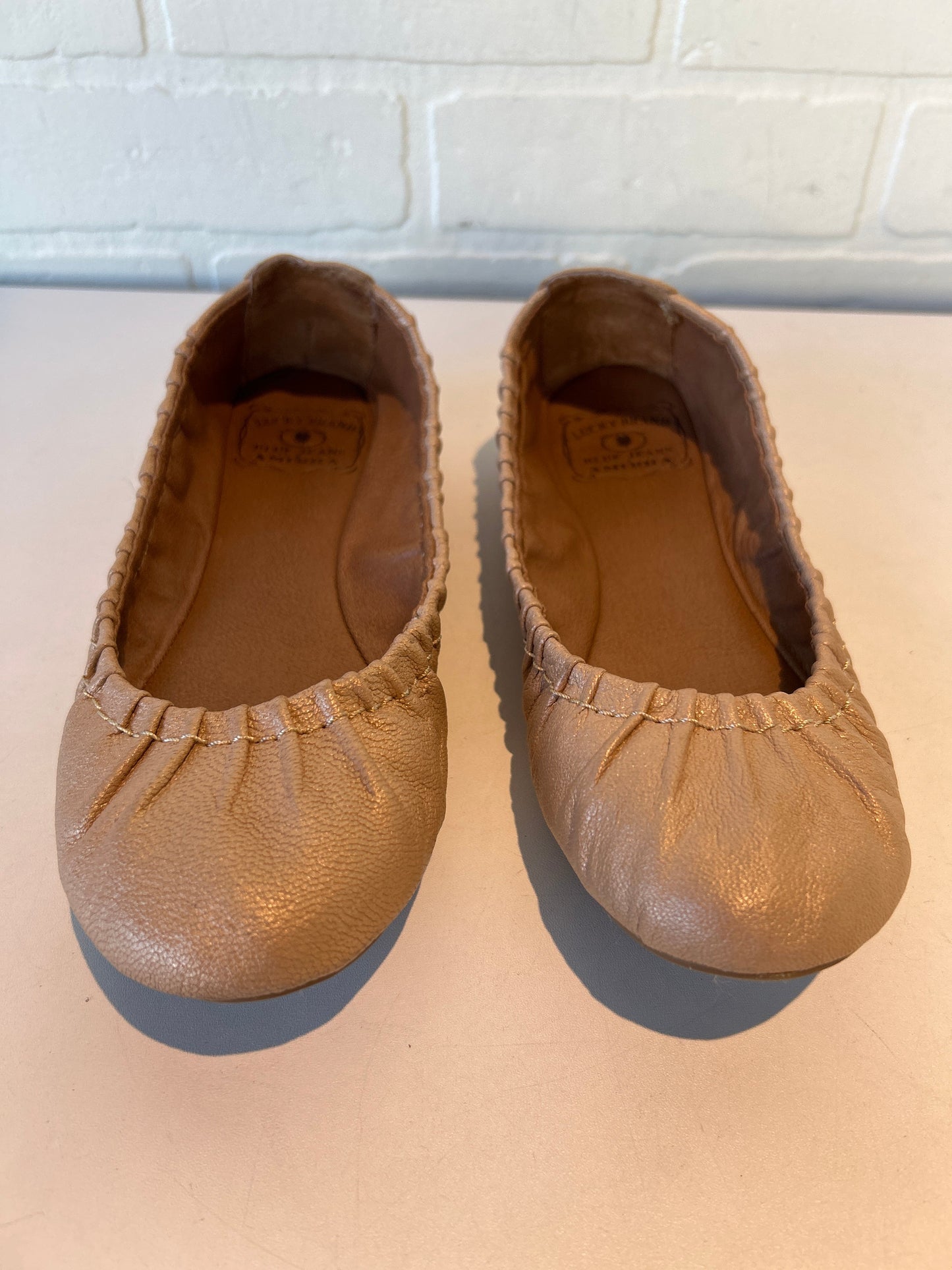 Shoes Flats By Lucky Brand In Tan, Size: 6.5