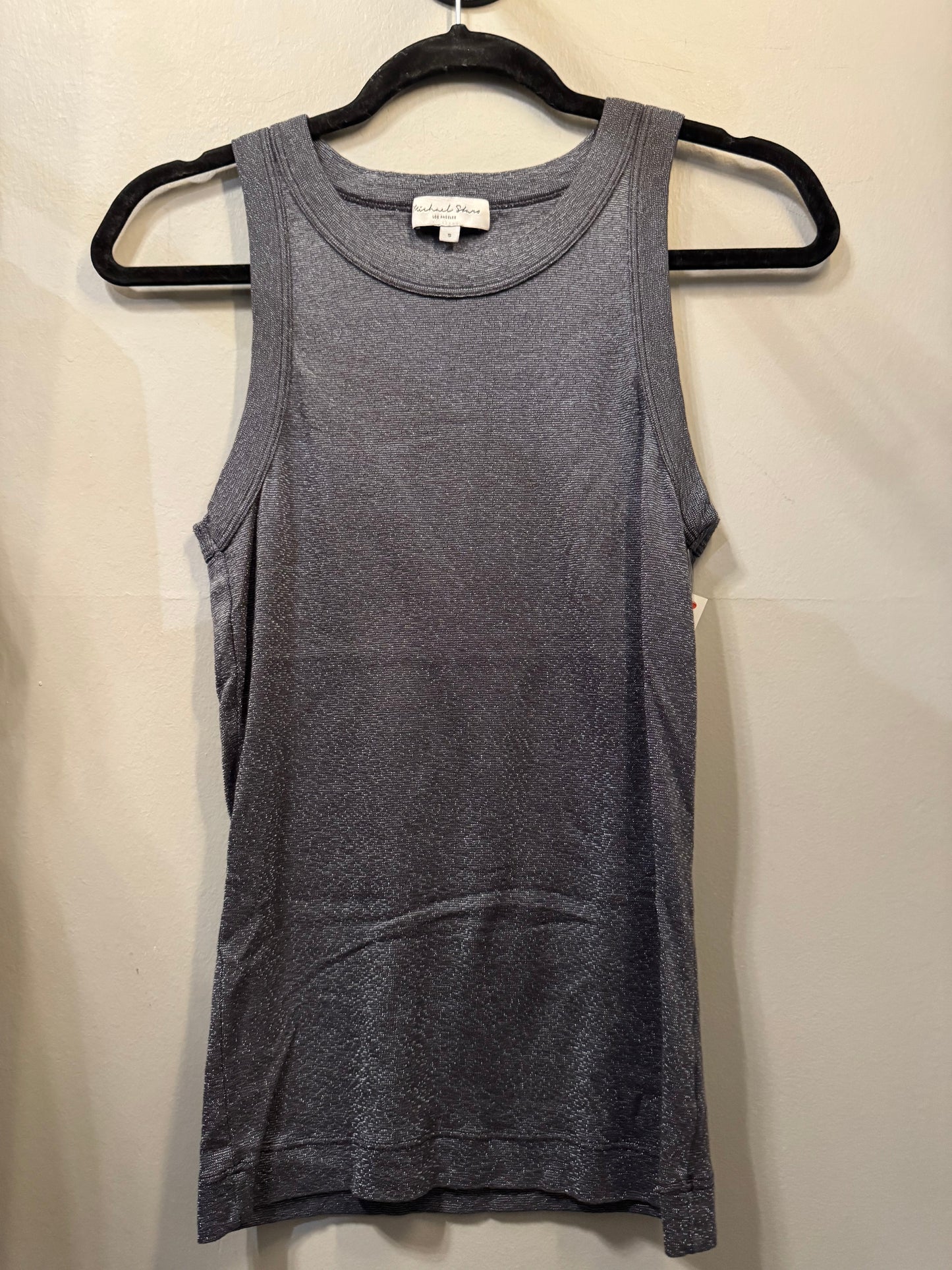 Top Sleeveless By Michael Stars In Grey, Size: S