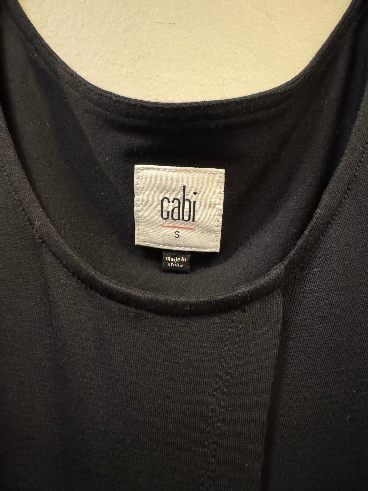 Tunic Sleeveless By Cabi In Black, Size: S