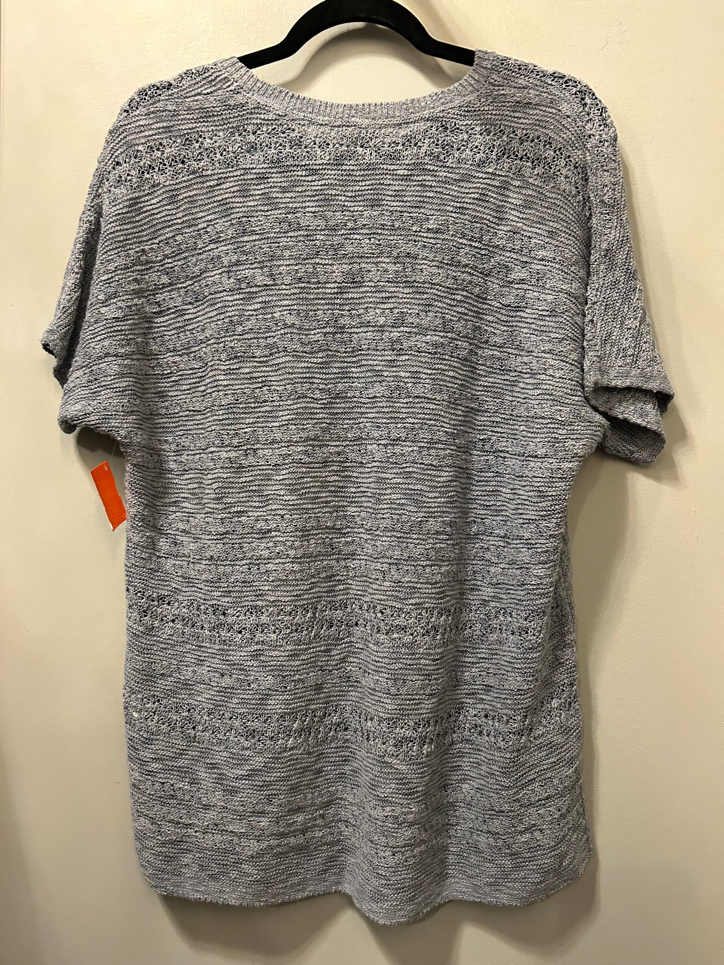 Sweater Short Sleeve By J. Jill In Blue, Size: M