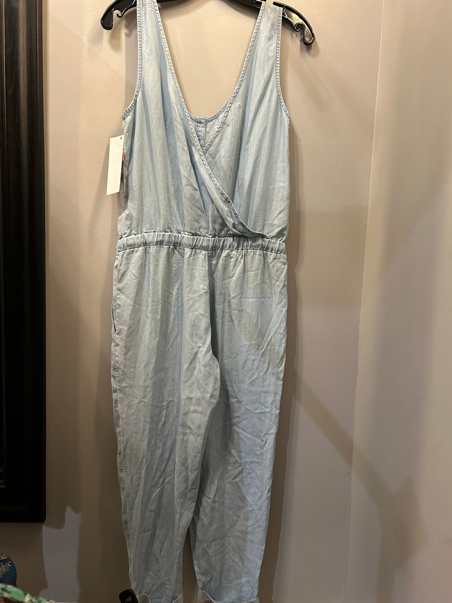 Jumpsuit By Cloth & Stone In Blue Denim, Size: S