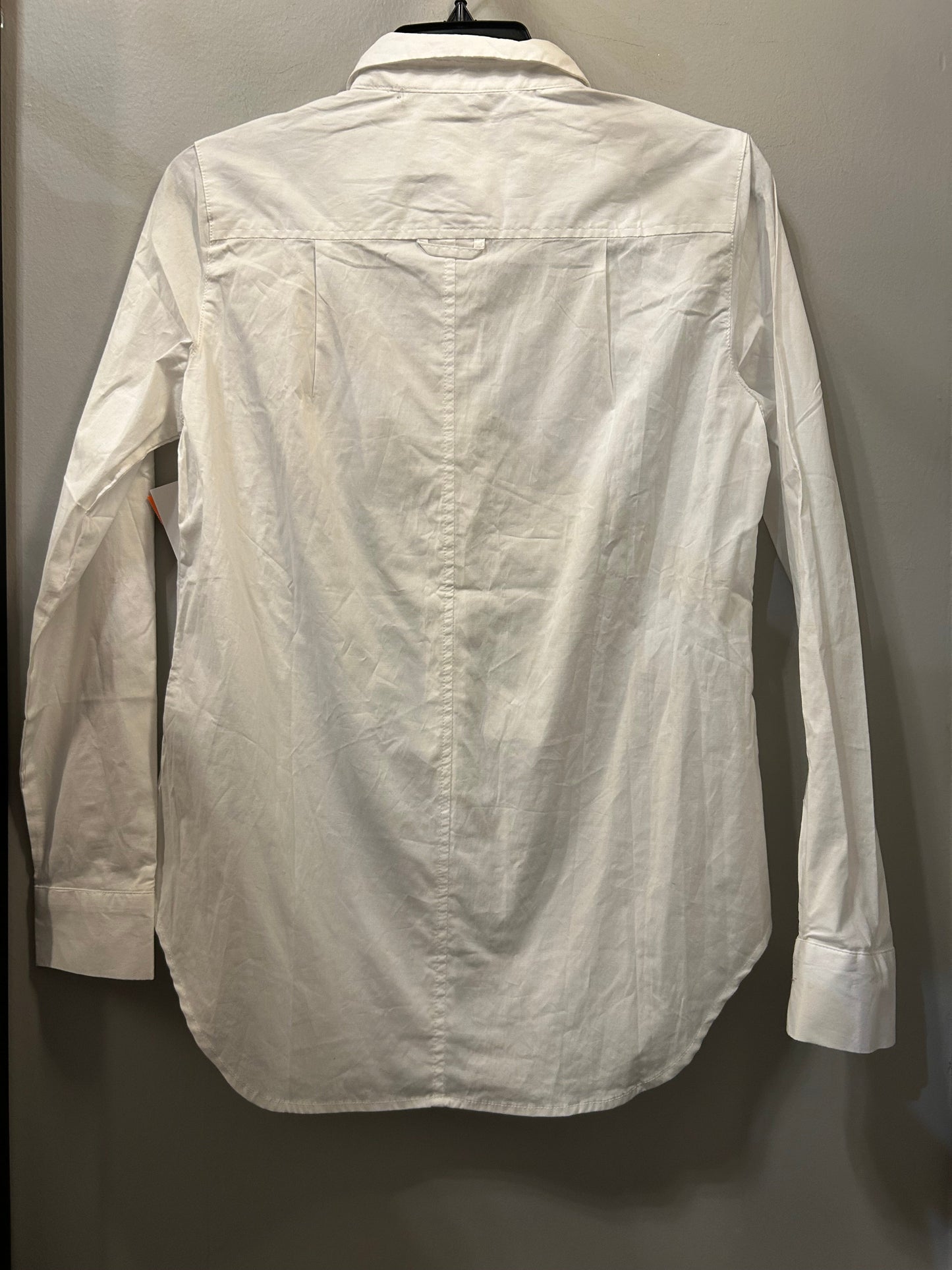 Top Long Sleeve By Zac And Rachel In White, Size: S