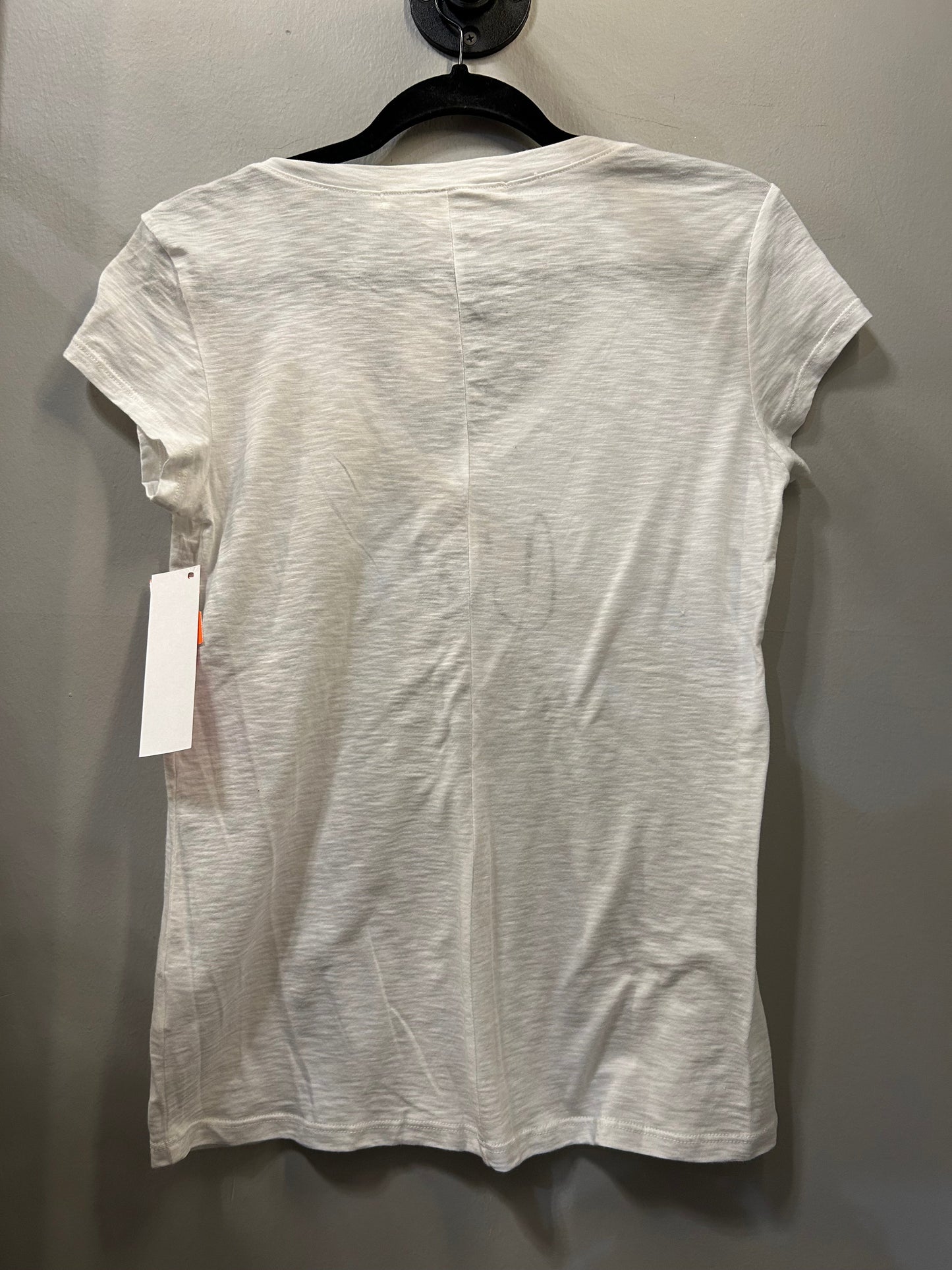 Top Short Sleeve Basic By Michael Stars In White, Size: Xs