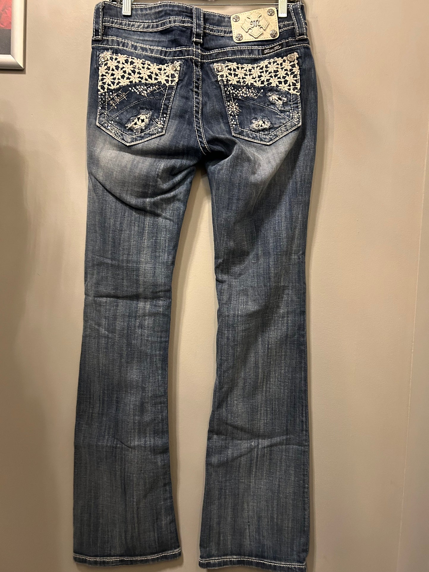 Jeans Boot Cut By Miss Me In Blue Denim, Size: 6