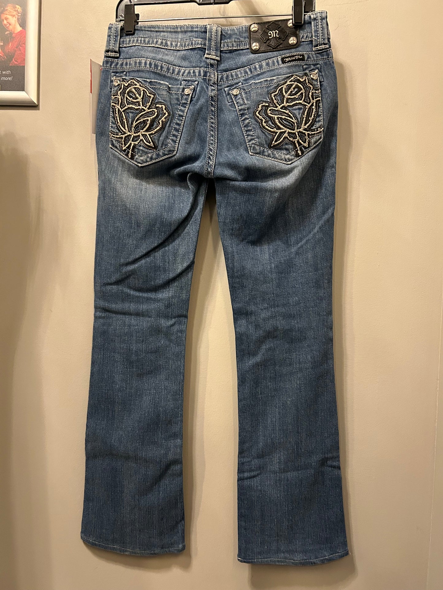 Jeans Boot Cut By Miss Me In Blue Denim, Size: 6