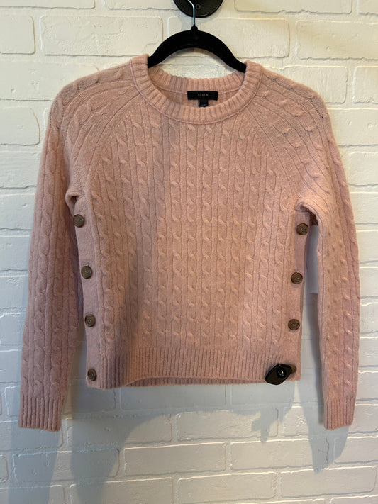 Sweater By J. Crew In Pink, Size: Xxs