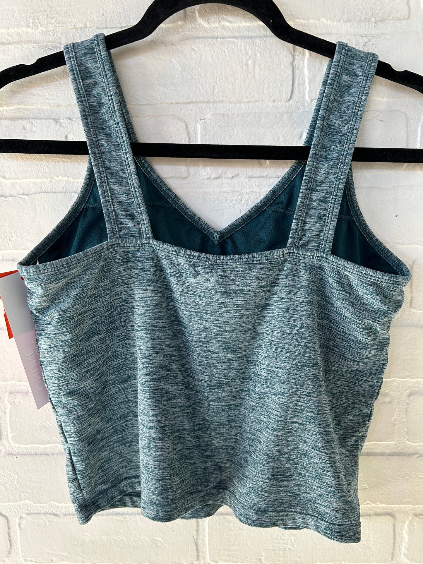 Athletic Tank Top By Cme In Teal, Size: M