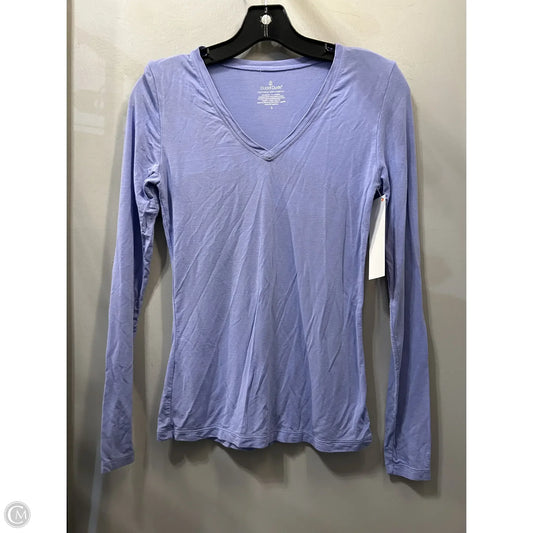 Athletic Top Long Sleeve Crewneck By Cuddl Duds In Purple, Size: S