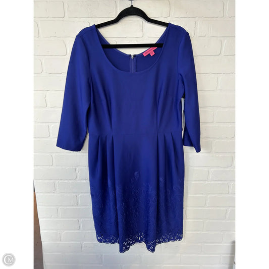 Dress Casual Midi By Betsey Johnson In Blue, Size: M