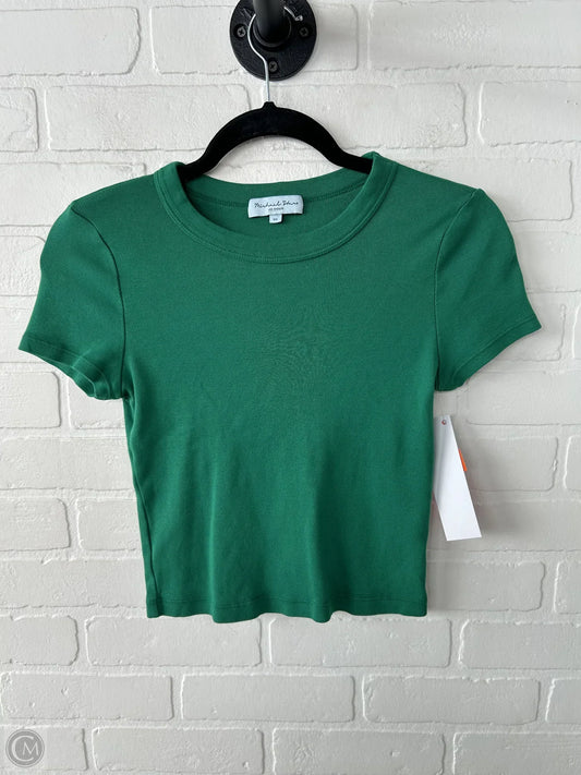 Top Short Sleeve By Michael Stars In Green, Size: Xs