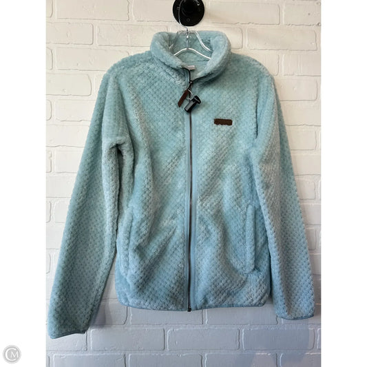 Jacket Fleece By Columbia In Green, Size: M