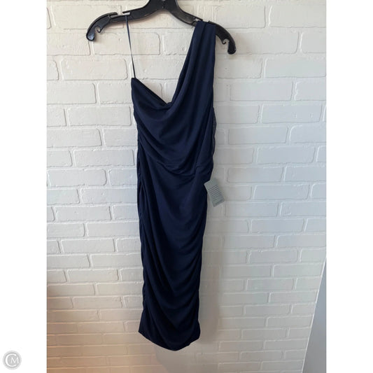 Dress Party Midi By Love By Design In Navy, Size: Xl