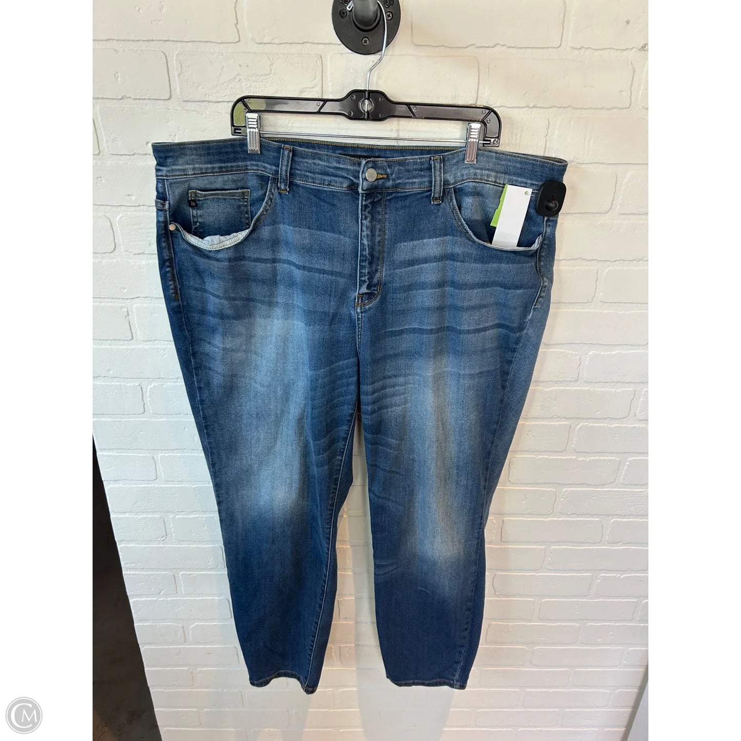 Jeans Boyfriend By Judy Blue In Blue Denim, Size: 22