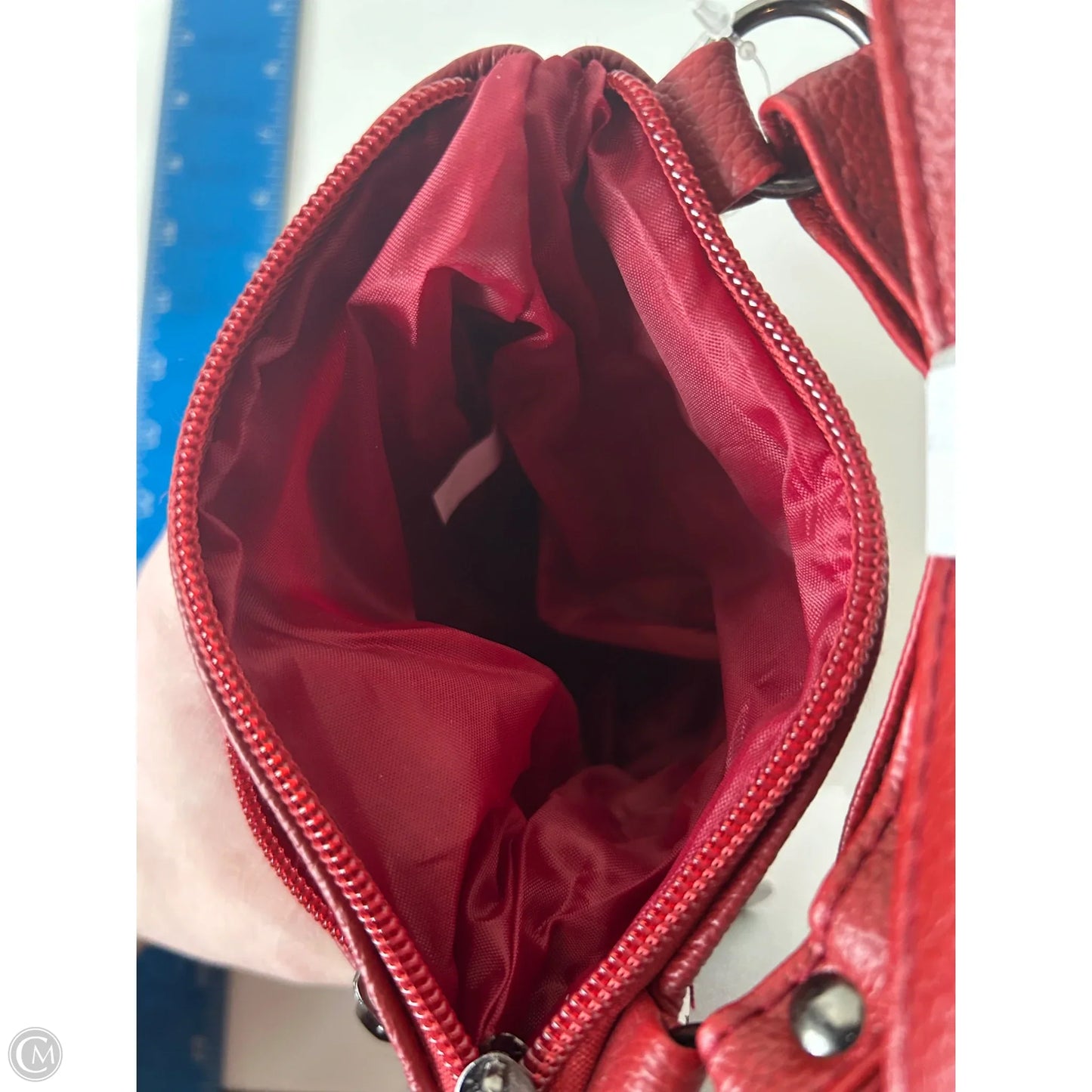 Crossbody Leather By Cmc, Size: Small